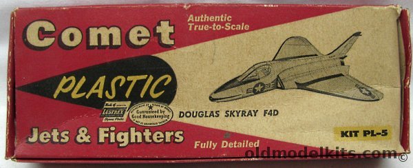 Comet 1/88 Douglas F4D Skyray, PL-5 plastic model kit